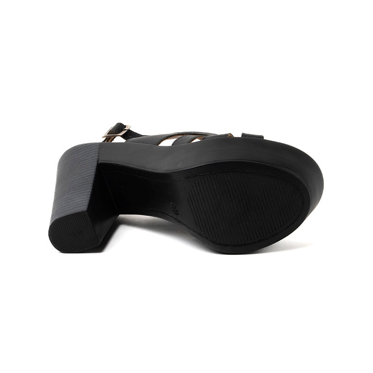 RK 157-74 SANDALIAS TACÓN CMS 12 Negro