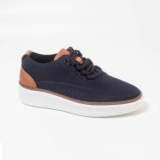 BRUNO012MB CASUAL TENIS AMARRADOS Azul