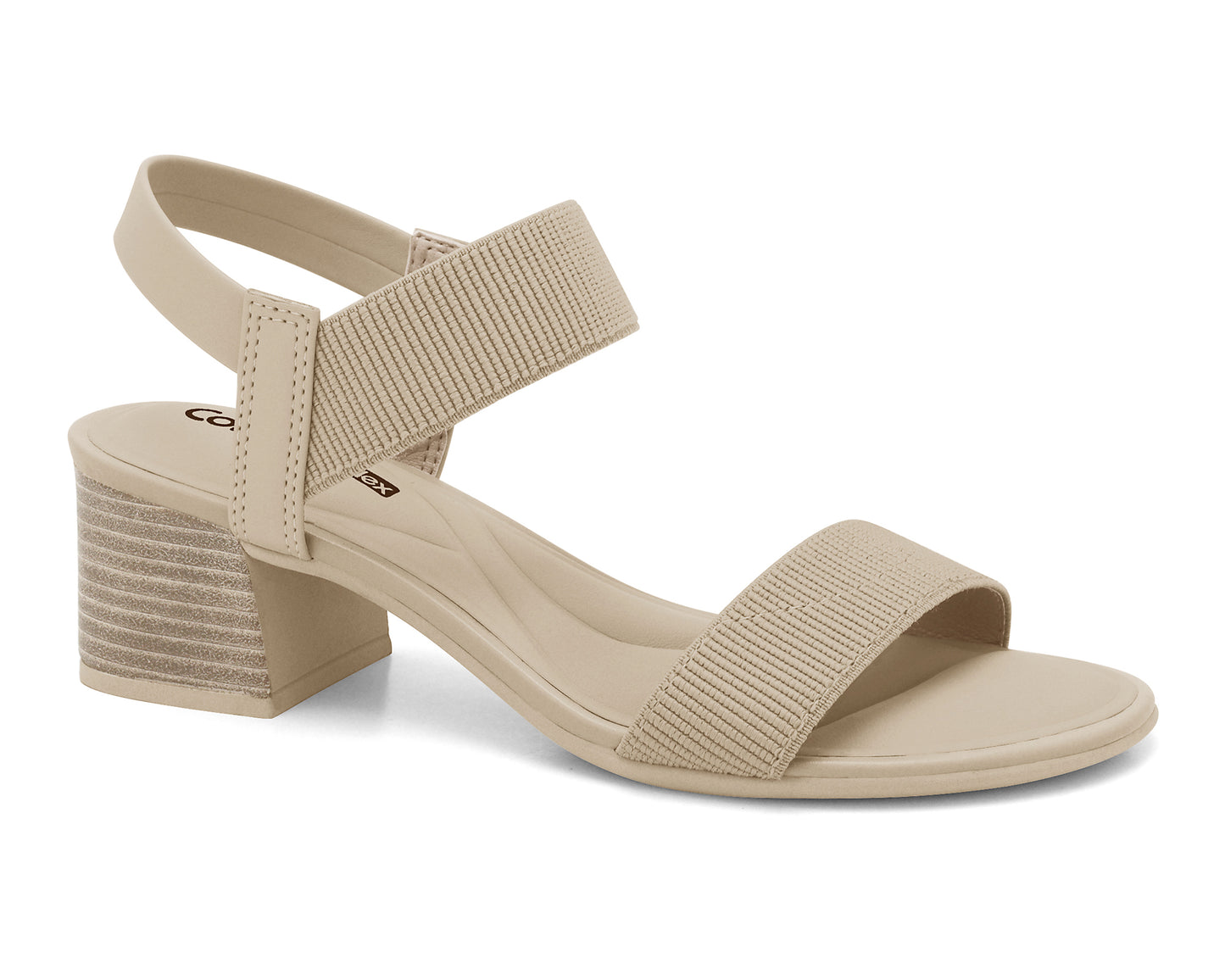 24-56401 CASUAL SANDALIAS TACÓN Beige