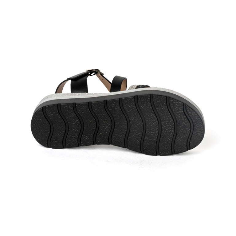 24402 SANDALIAS PLATAFORMA CMS 5 Negro
