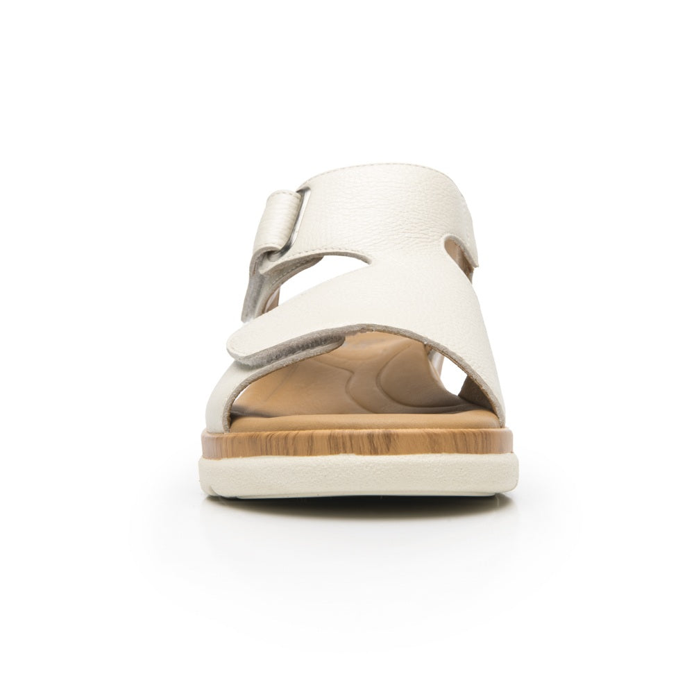 124210 SANDALIAS VELCRO DARIANA Natural