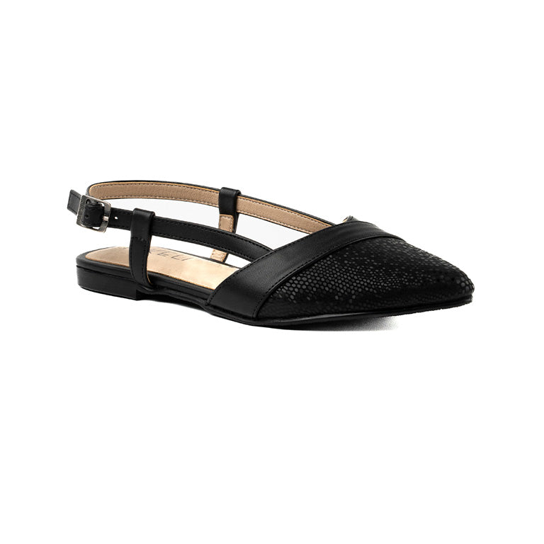 RK 343-01 CASUAL VESTIR FLAT Negro