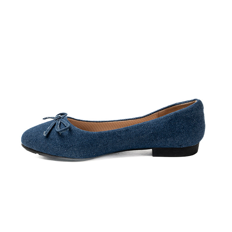 RIKELI44 CASUAL BALLERINA FLAT Azul