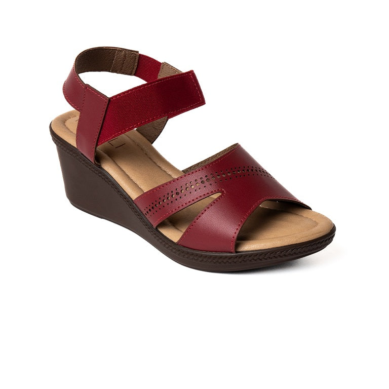 RK 342-03 SANDALIAS PLATAFORMA CMS 5 Vino