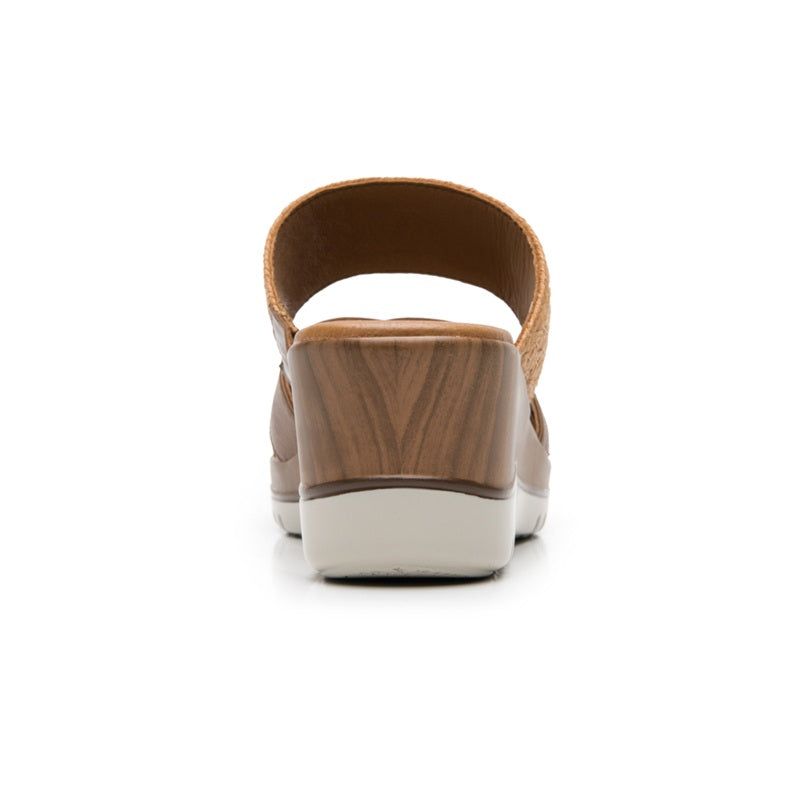 113324 SANDALIAS CUÑA EMILY Tan