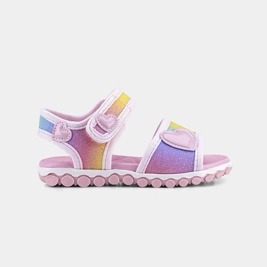 1103249 CASUAL SANDALIAS FLAT Rosado