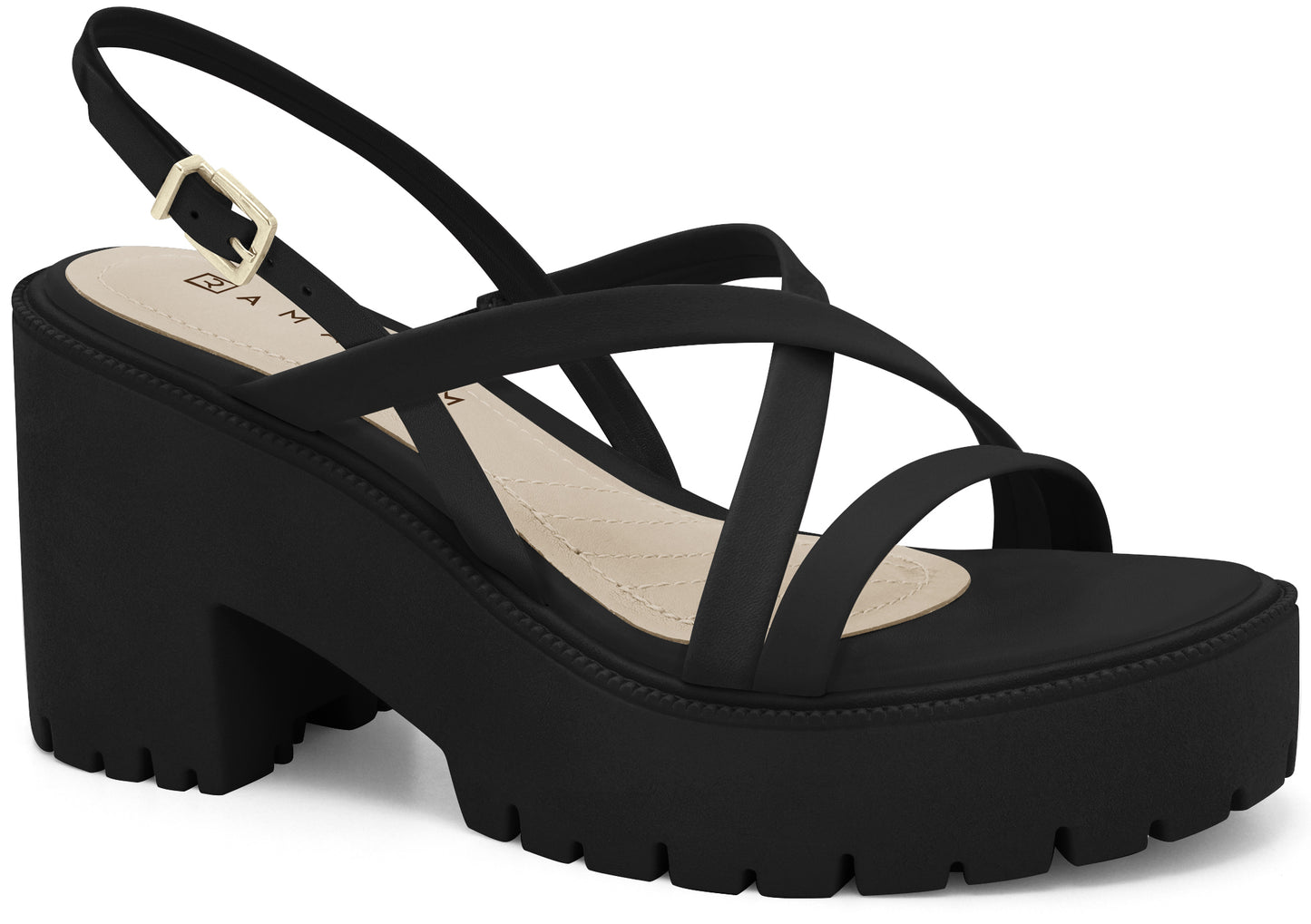 24-54101 CASUAL SANDALIAS CMS 6 Negro