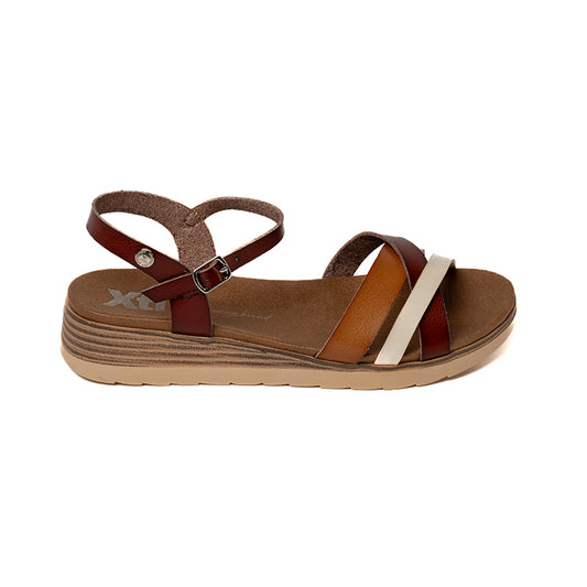 142848 CASUAL SANDALIAS CMS 4 Marron