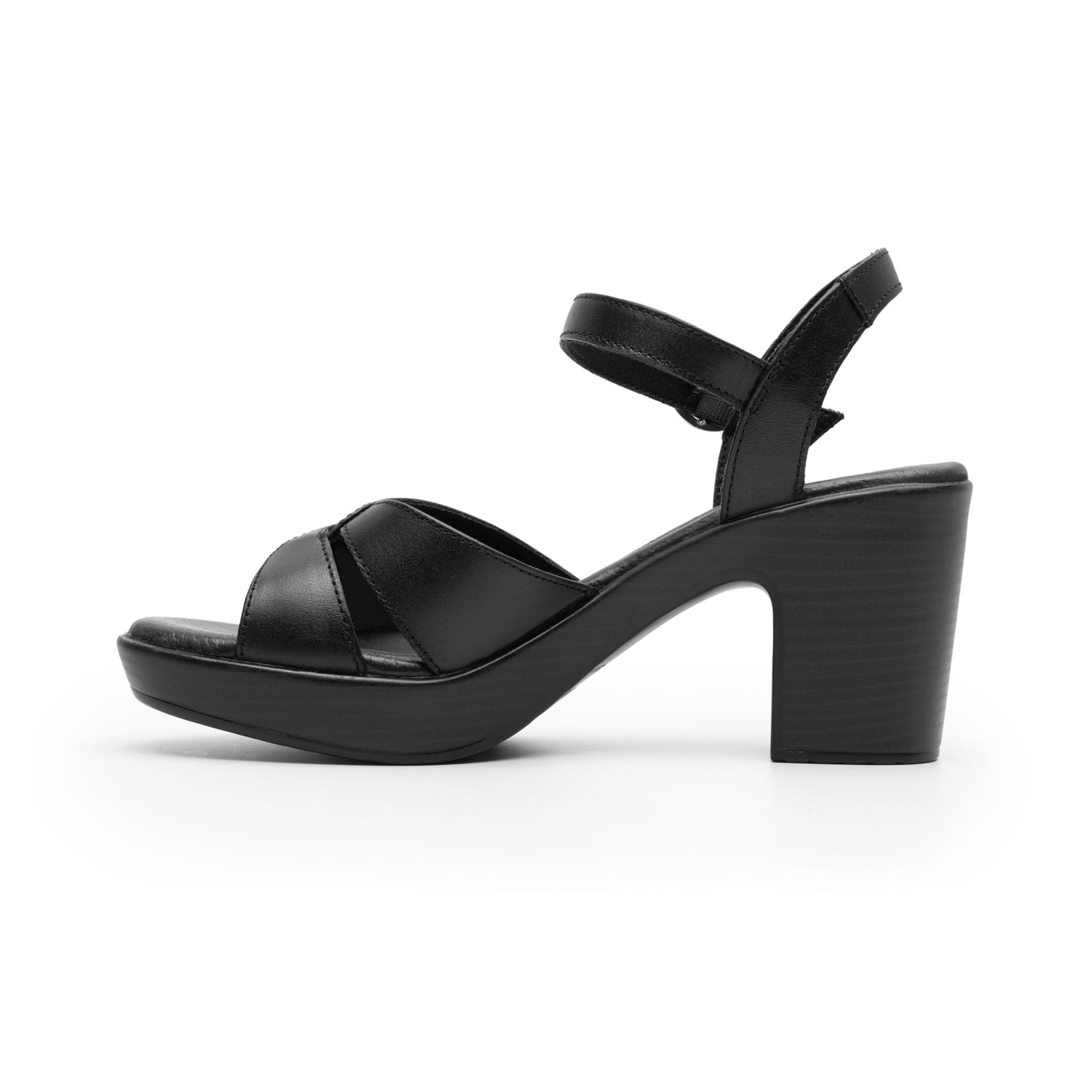 102921 SANDALIAS TACÓN LORY Negro