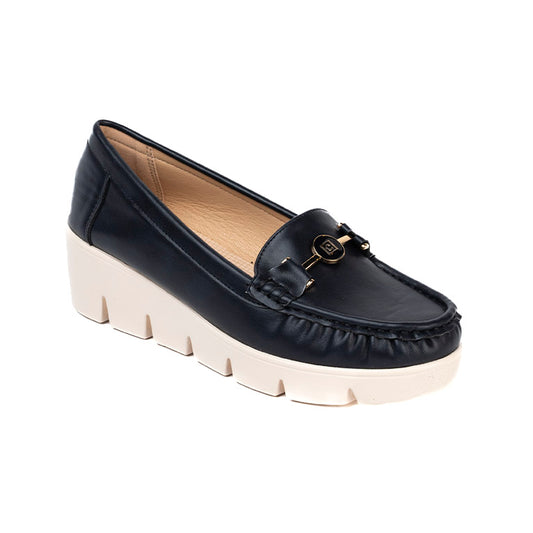 RIKELI89B CASUAL CASUALES PLATAFORMA Azul