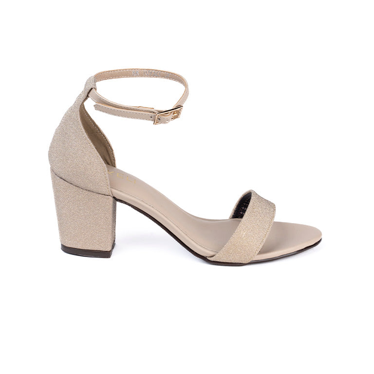 RK 315-12 SANDALIAS TACÓN CMS 7 Dorado