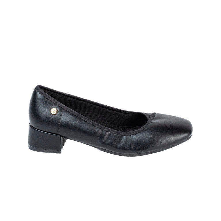 RIKELI101A CASUAL BALLERINA TACÓN Negro
