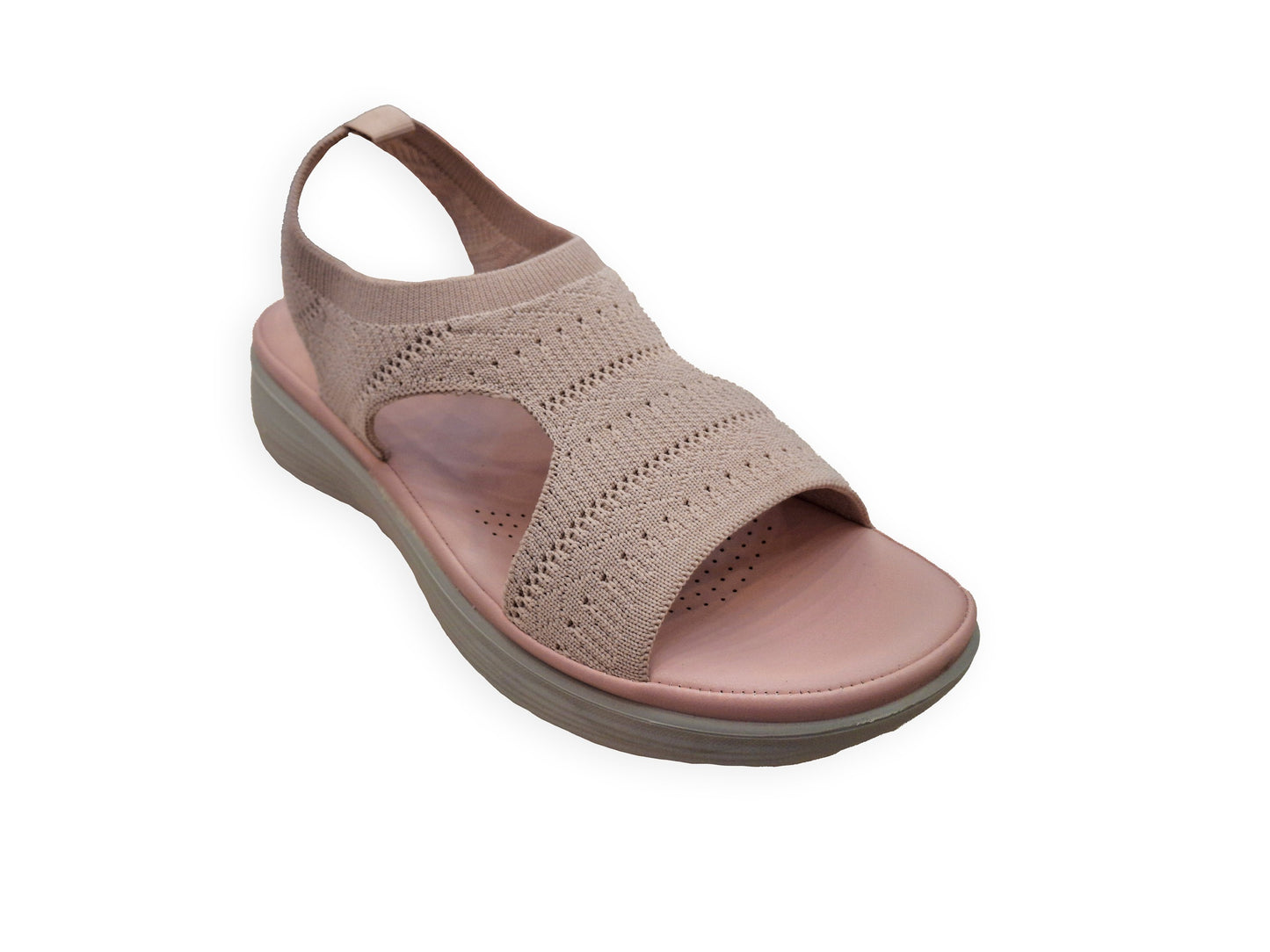 CY-240513 SANDALIAS PLATAFORMA COMFORT Rosado