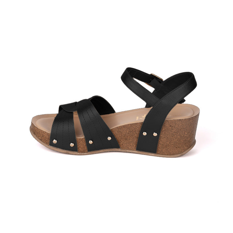 15035-16A SANDALIAS PLATAFORMA CMS 5 Negro