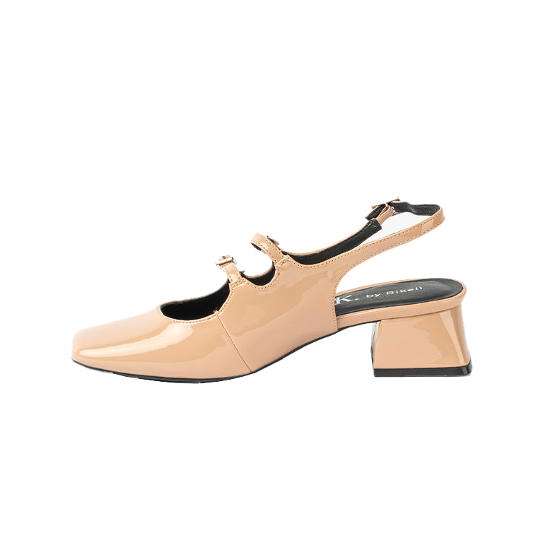 23524-01 FIESTA TACÓN TACÓN Beige