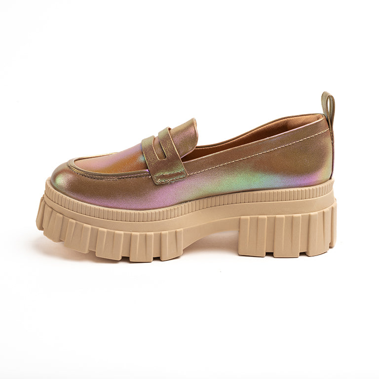 23-10101 CASUAL MOCASINES CMS 3 Beige