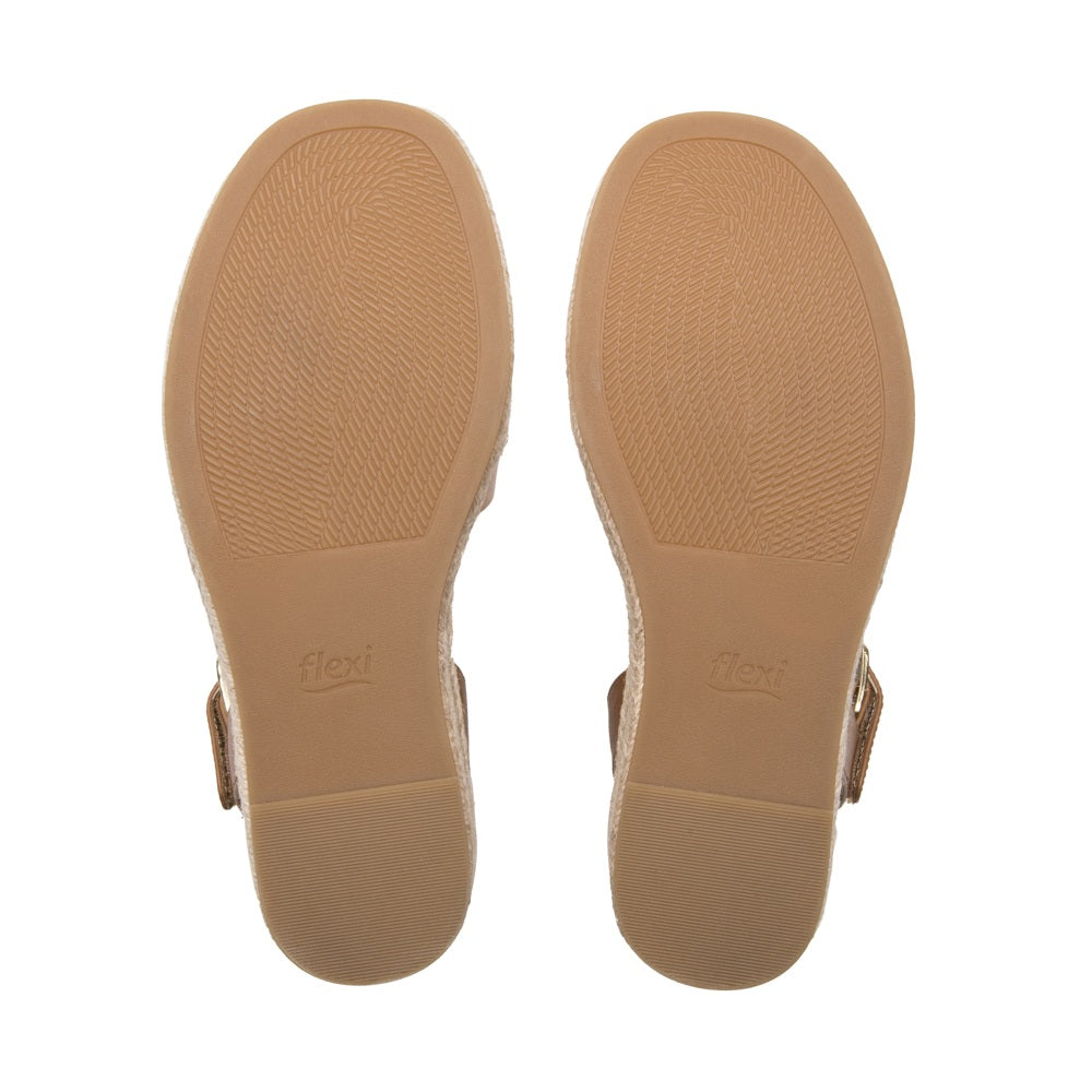 135402 SANDALIAS CUÑA MERIDA Tan