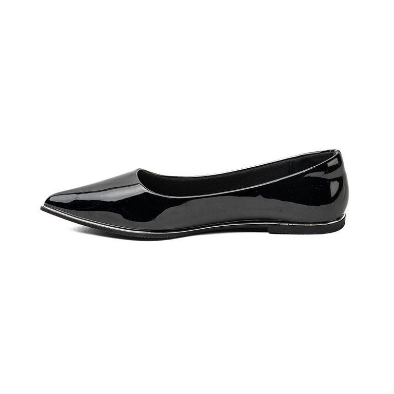 RIKELI35 CASUAL BALLERINA FLAT Negro
