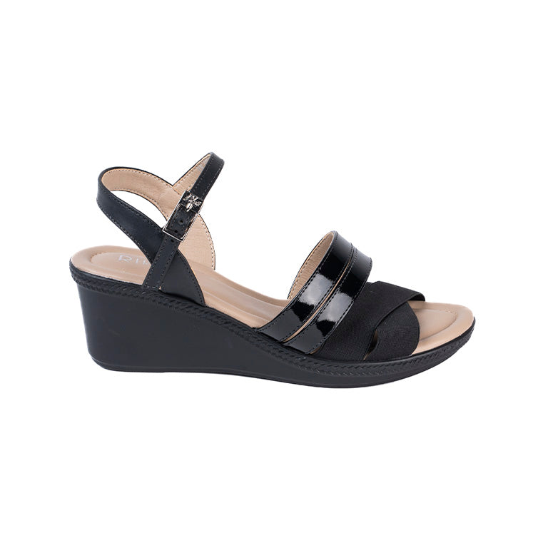 RK 342-05 SANDALIAS PLATAFORMA CMS 5 Negro