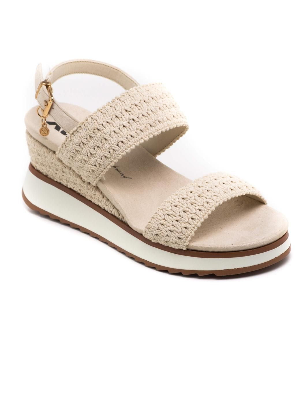 143858 CASUAL SANDALIAS Beige