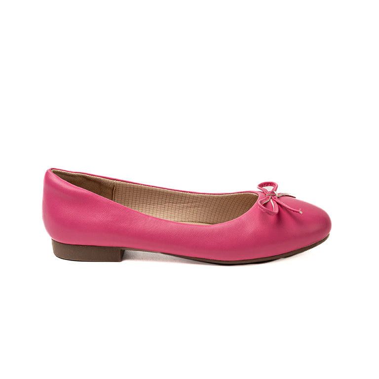 RIKELI44 CASUAL BALLERINA FLAT Fushia