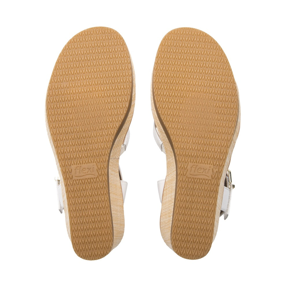 135601 SANDALIAS CUÑA ESTER Blanco