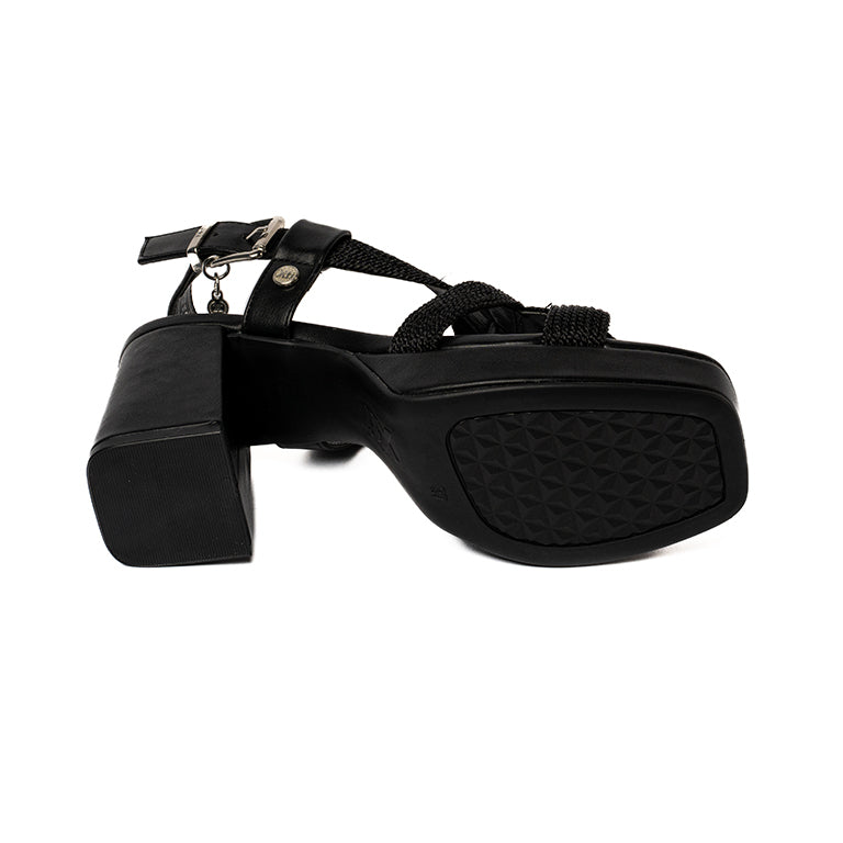 142337 CASUAL SANDALIAS CMS 8 Negro