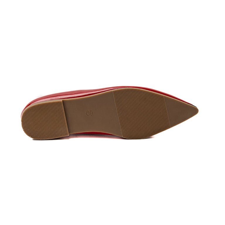 RIKELI35 CASUAL BALLERINA FLAT Rojo