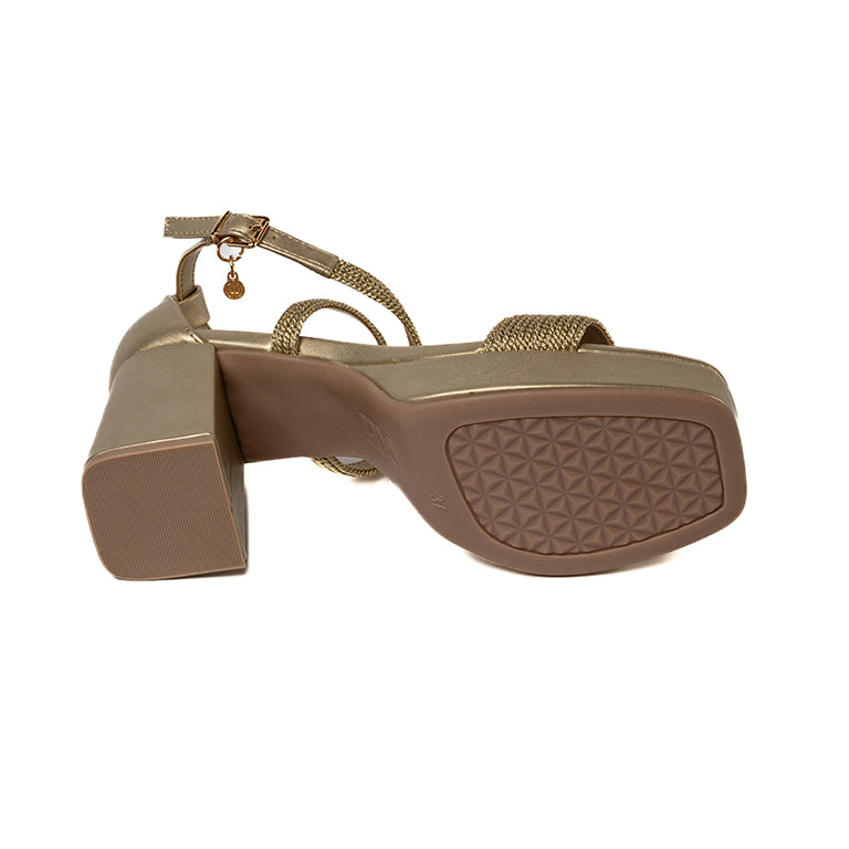 142339 CASUAL SANDALIAS CMS 8 Oro