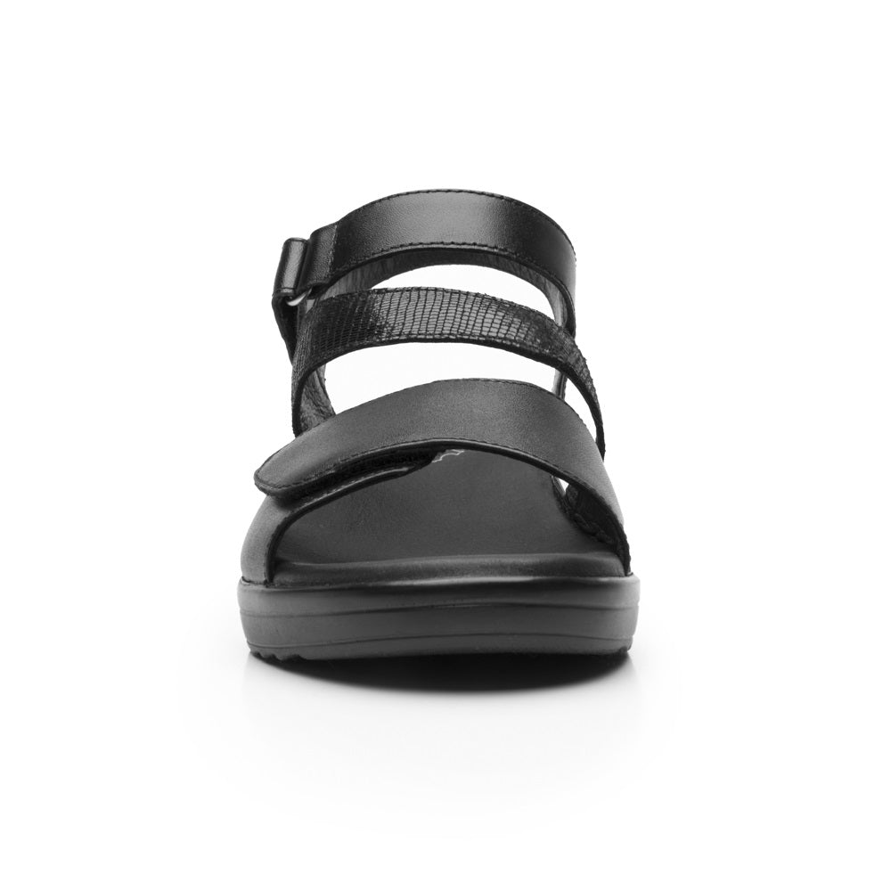 116023 SANDALIAS VELCRO AMAPOLA Negro