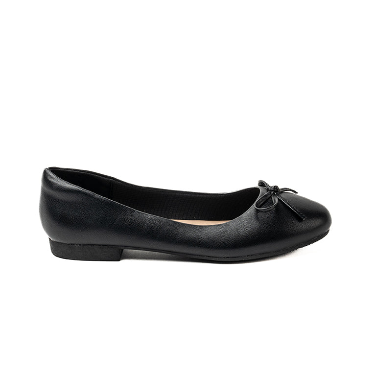RIKELI44 CASUAL BALLERINA FLAT Negro