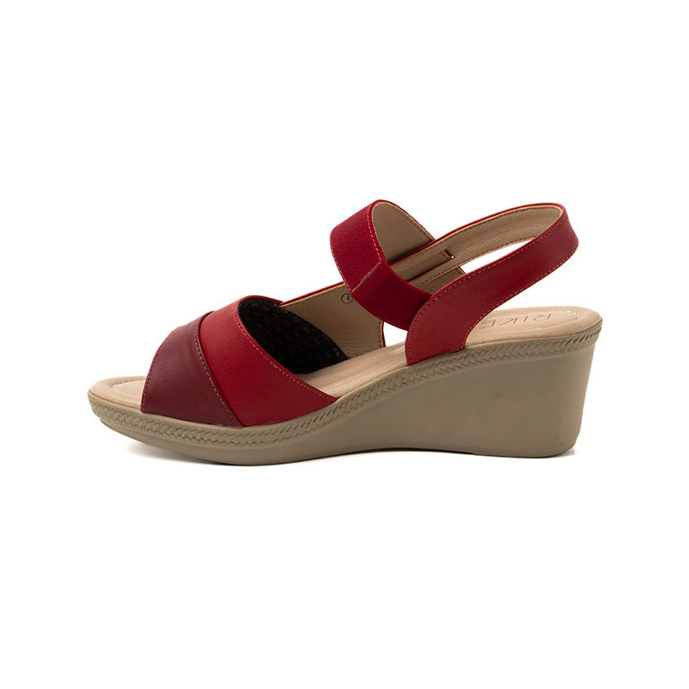 RK 342-01 SANDALIAS PLATAFORMA CMS 5 Rojo
