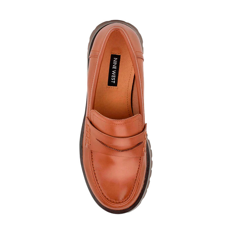 MOCASIN NINE WEST GOAWAY3 TAN