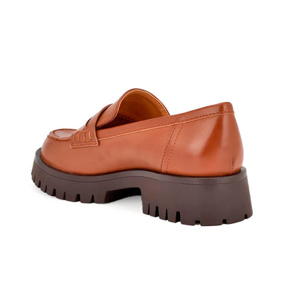 MOCASIN NINE WEST GOAWAY3 TAN