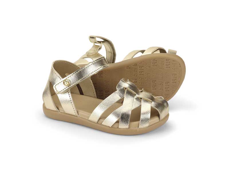 sandalia bibi baby soft ii oro niña 1188198
