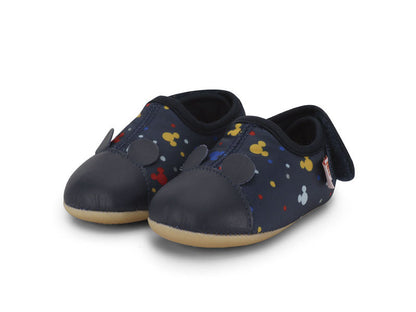 tenis bibi afeto joy ii mickey & friends marino/estampado niño 1212104