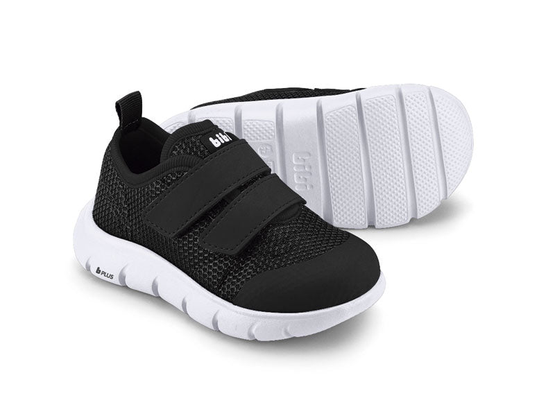 tenis bibi energy baby 2.0 negro/blanco niño 1225024
