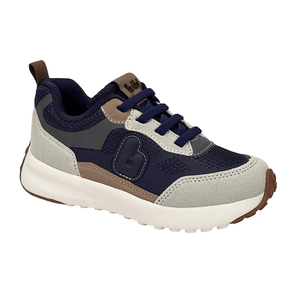 tenis bibi jogging azul/cafe niño 1236007