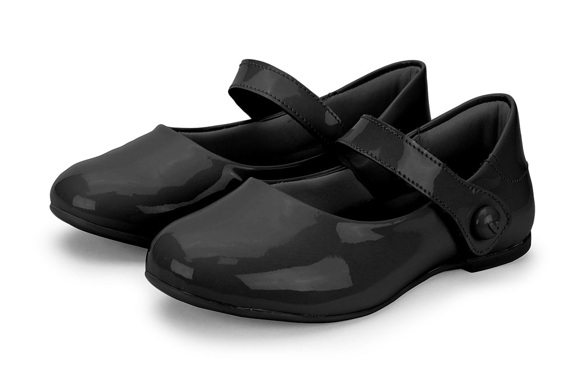 ballerina bibi basic verniz/negro niña 1238058