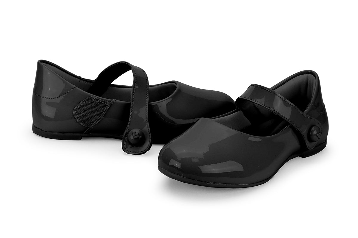 ballerina bibi basic verniz/negro niña 1238058
