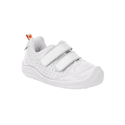 tenis bibi fisioflex 5.0 escolar blanco niño 1265029