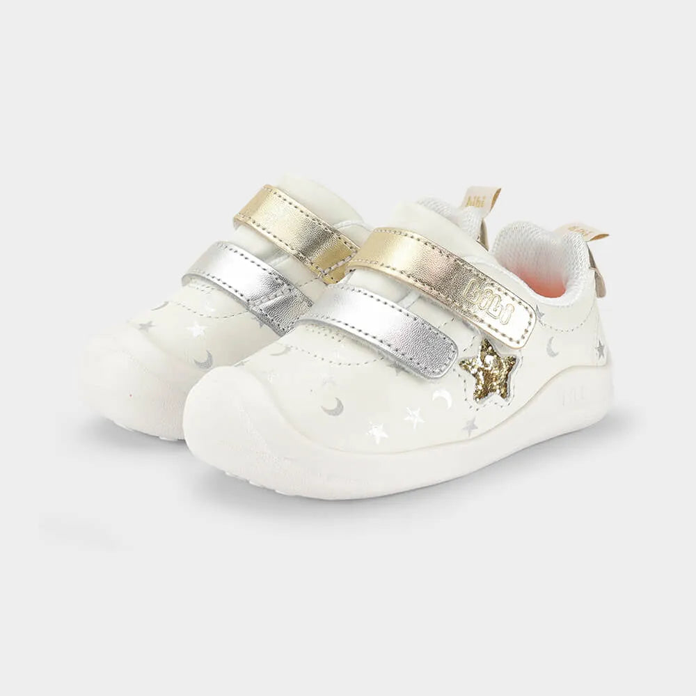 Tenis Bibi Fisioflex 5.0 blanco niña 1265079