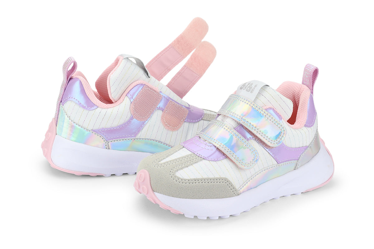 tenis bibi jogging kids iris/holografico niña 1269019