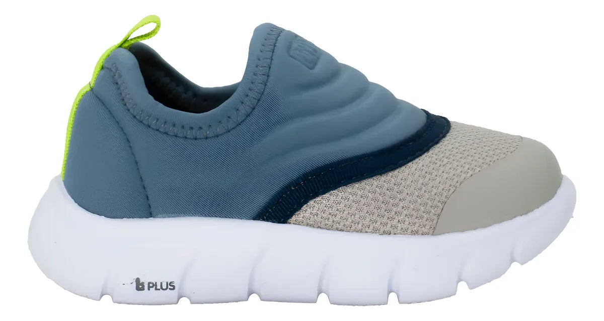 Tenis Bibi cms 2 gris niño 1225086