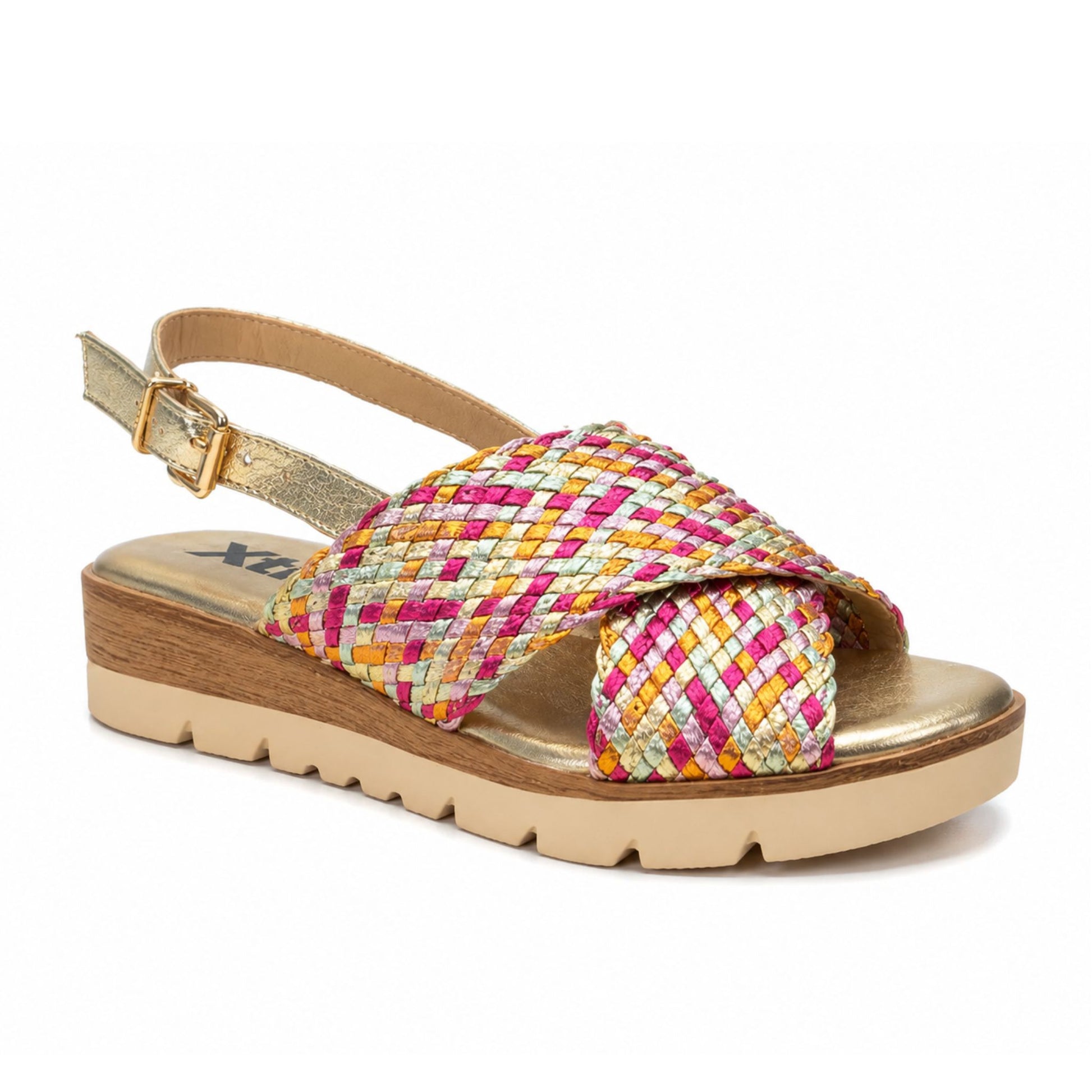 143947 CASUAL SANDALIAS SLIP-ON (DE METER) Rosado