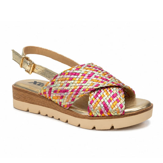 143947 CASUAL SANDALIAS SLIP-ON (DE METER) Rosado