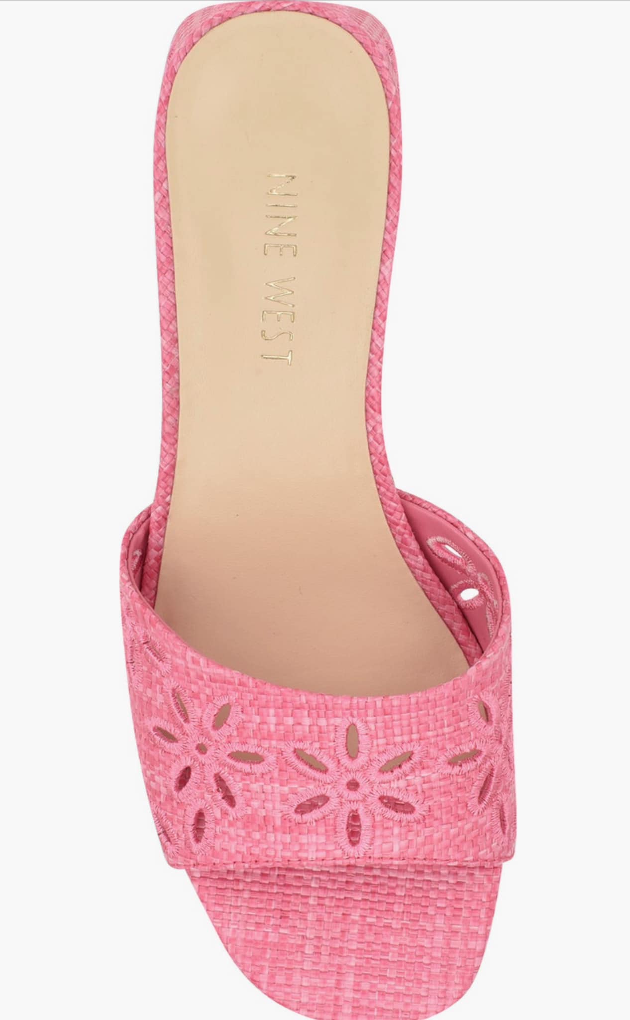 SANDALIAS NINE WEST PINK