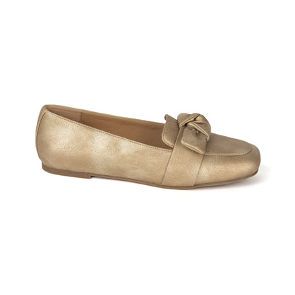 23499-01A MOCASINES CASUALES Oro