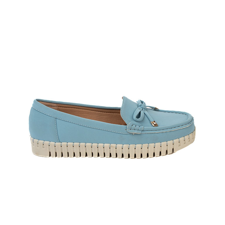 RIKELI104A MOCASINES CASUALES Celeste