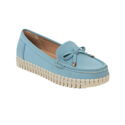 RIKELI104B MOCASINES CASUALES Celeste